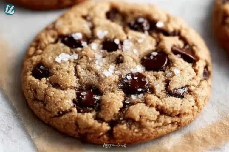 Soft chewy gluten free chocolate chip cookies on a plate, ready to enjoy.