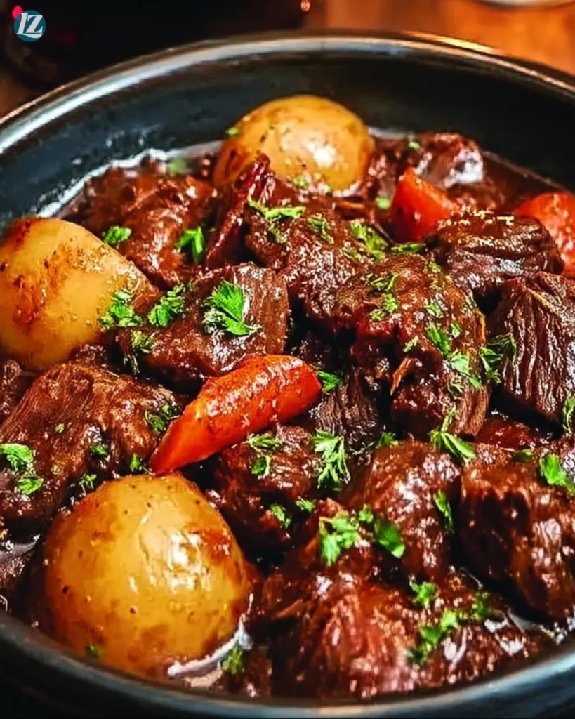 easy Beef Bourguignon
