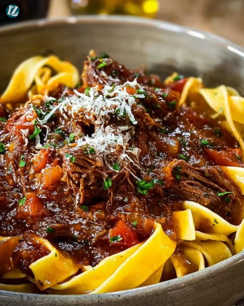 easy Slow Cooker Beef Ragu 