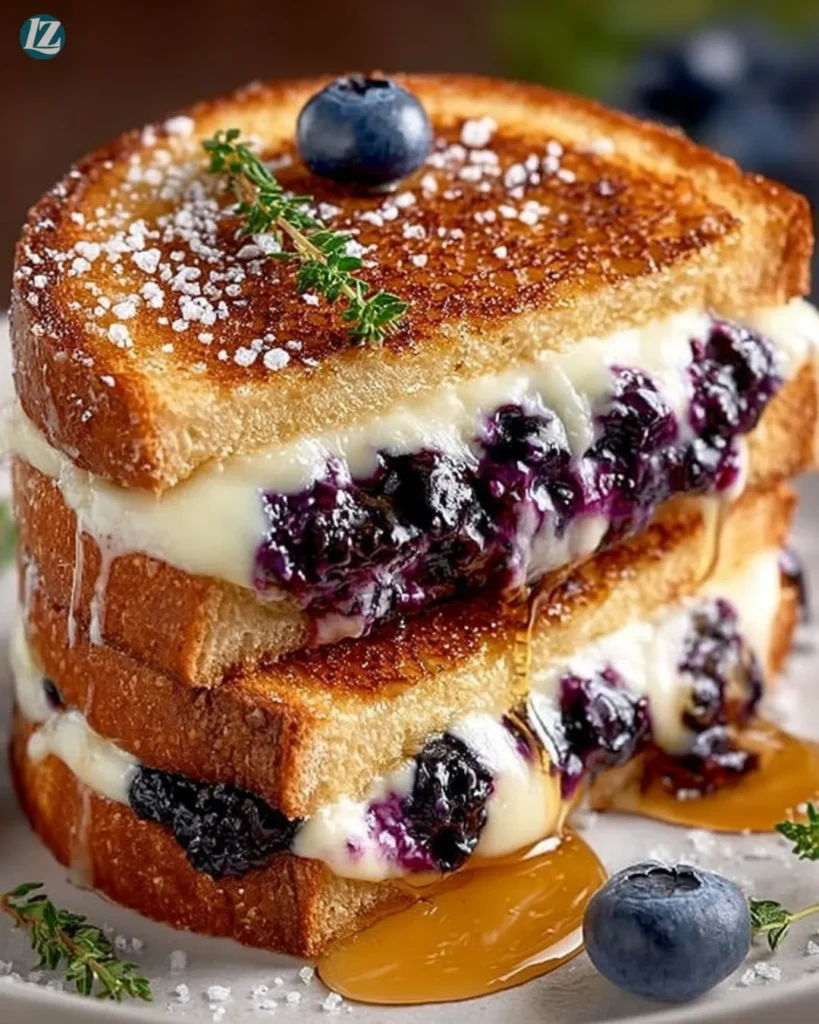 Juicy Blueberry Grilled Cheese: The Quick and Tasty Delight