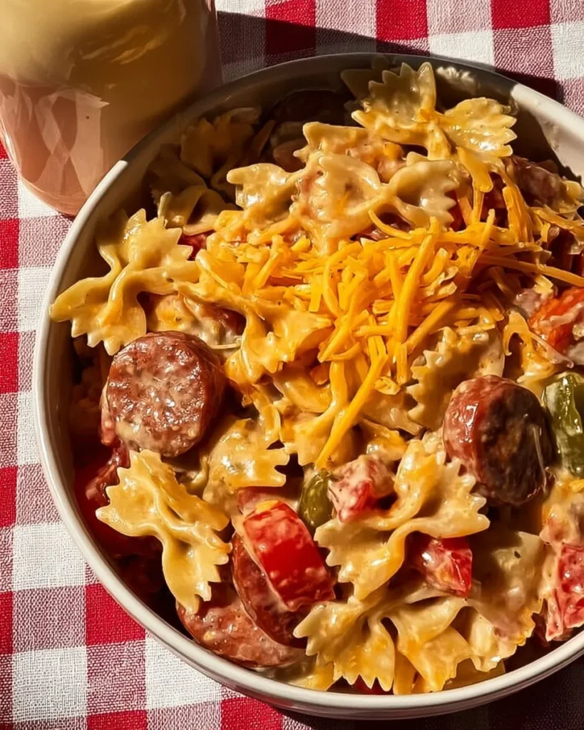 easy Cajun-Inspired Cheesy Pasta