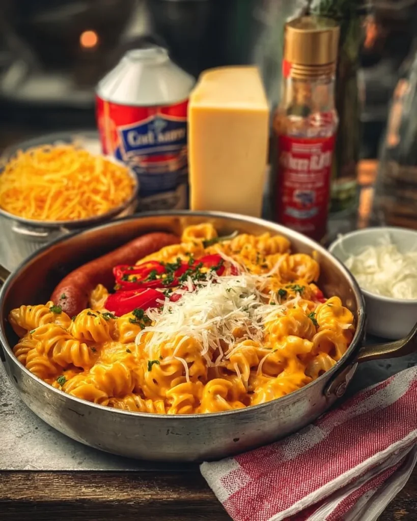 Cajun-Inspired Cheesy Pasta