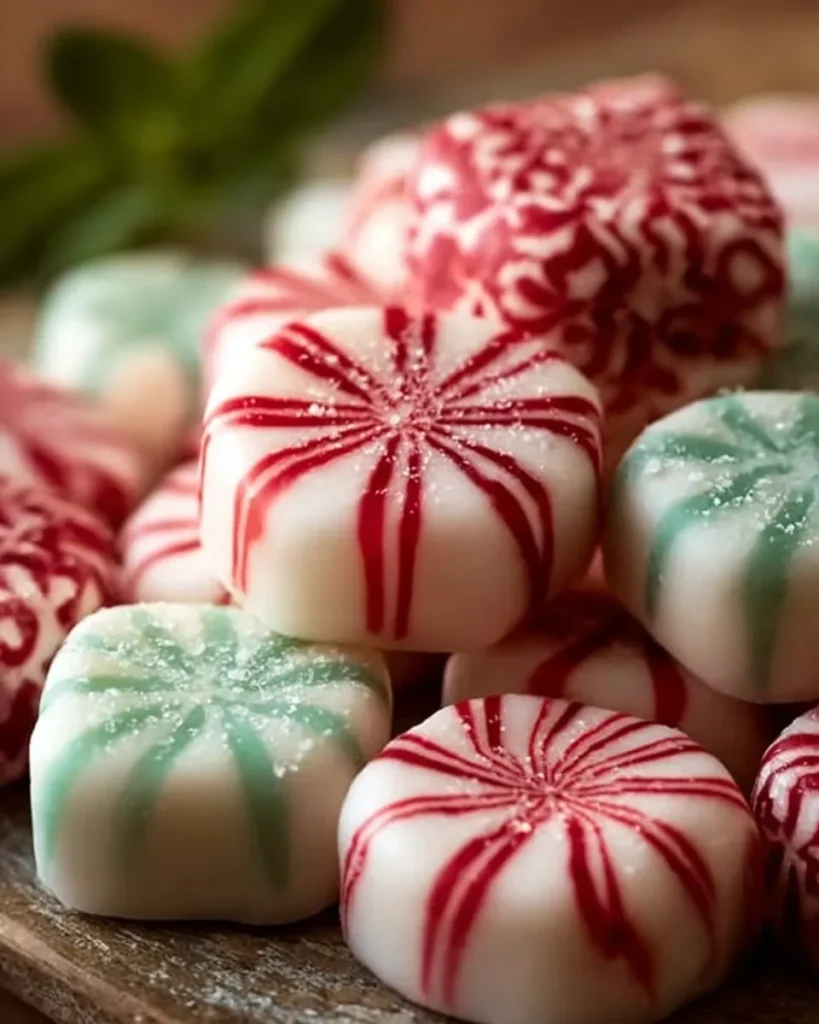 Soft Christmas Peppermints