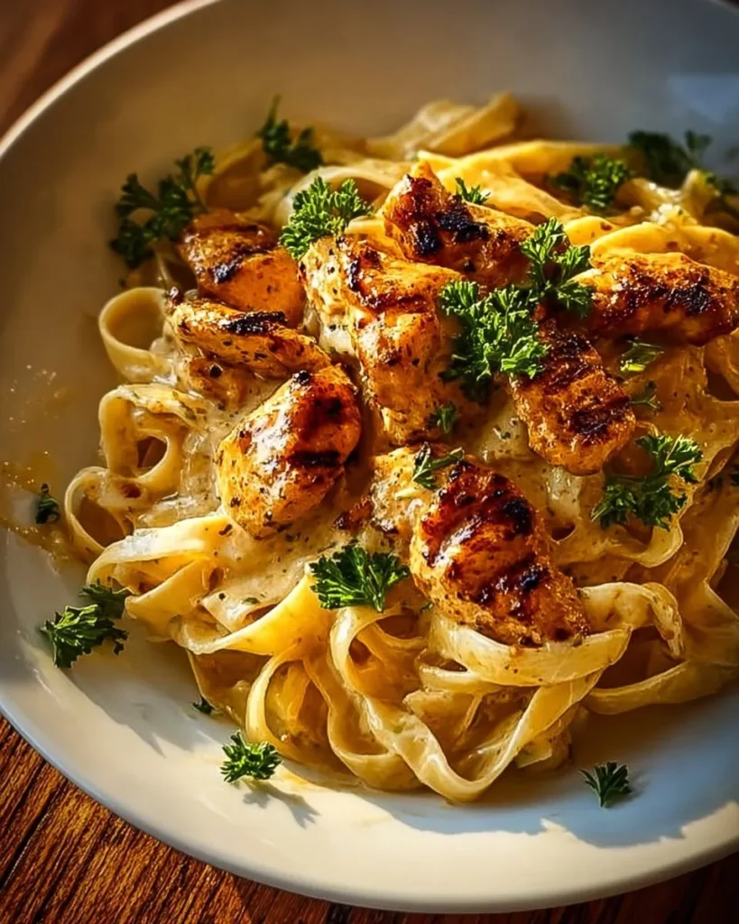 easy Cowboy Butter Chicken Linguine