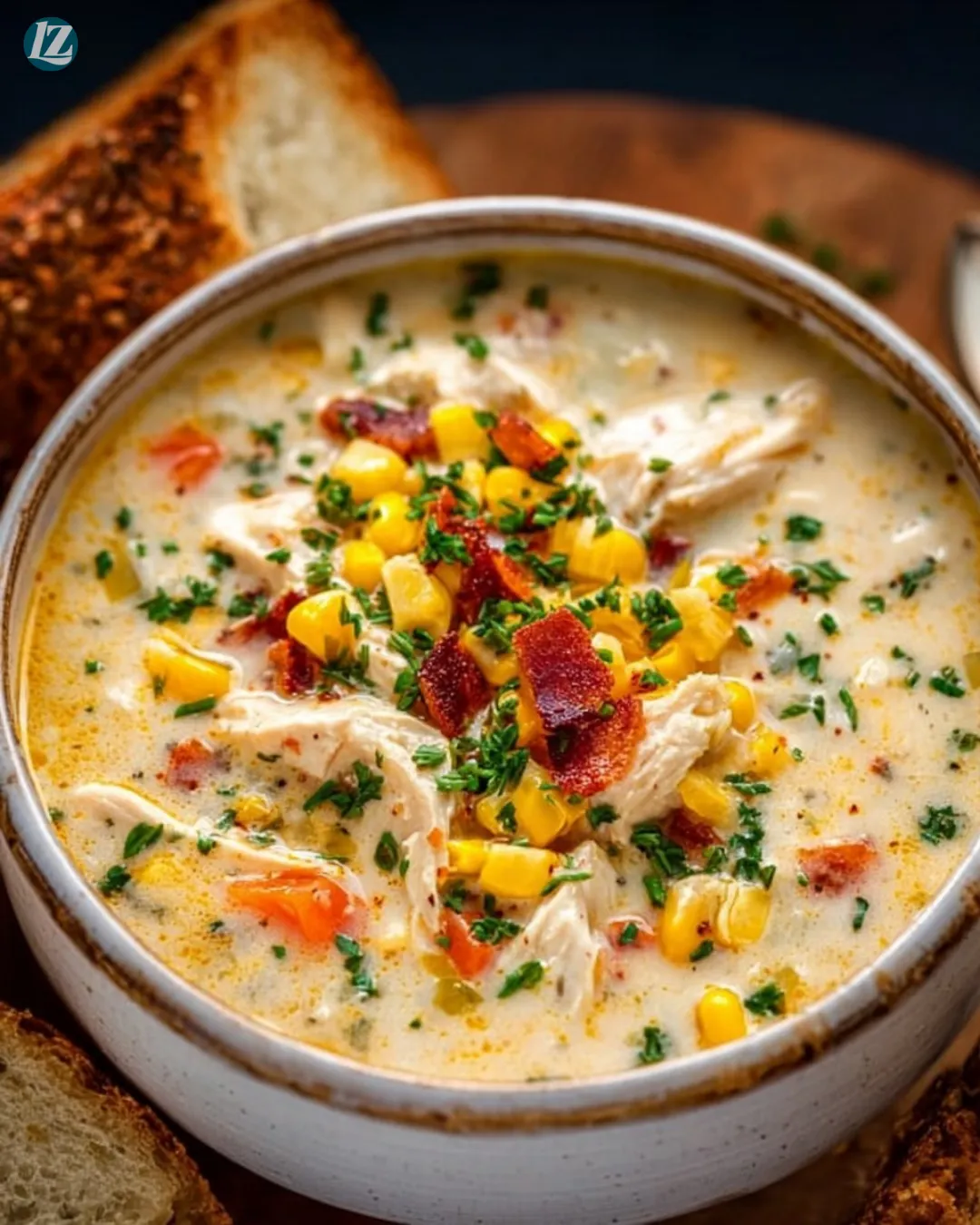 Crockpot Chicken Corn Chowder