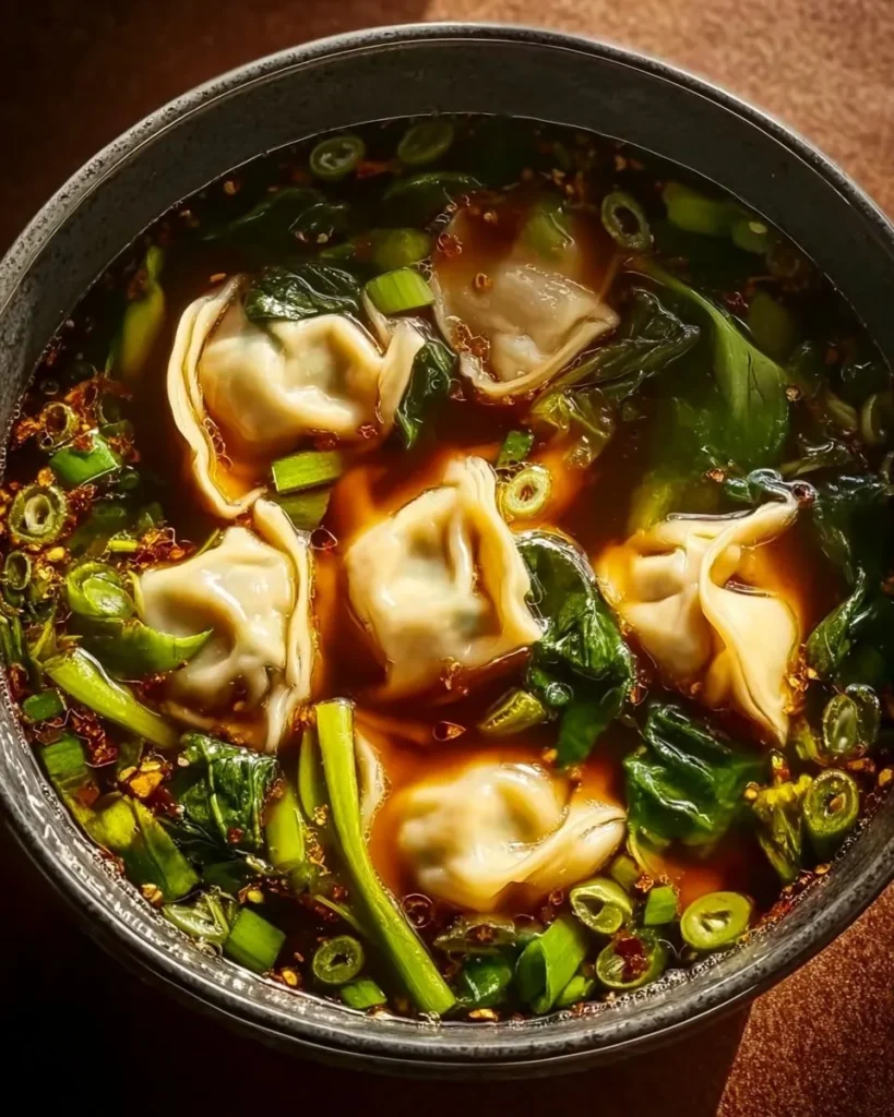 easy Potsticker Soup