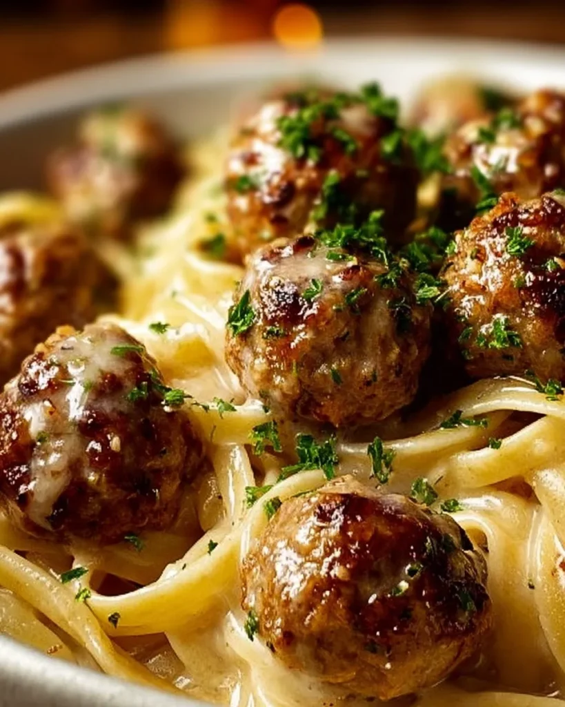 easy Garlic Butter Meatballs