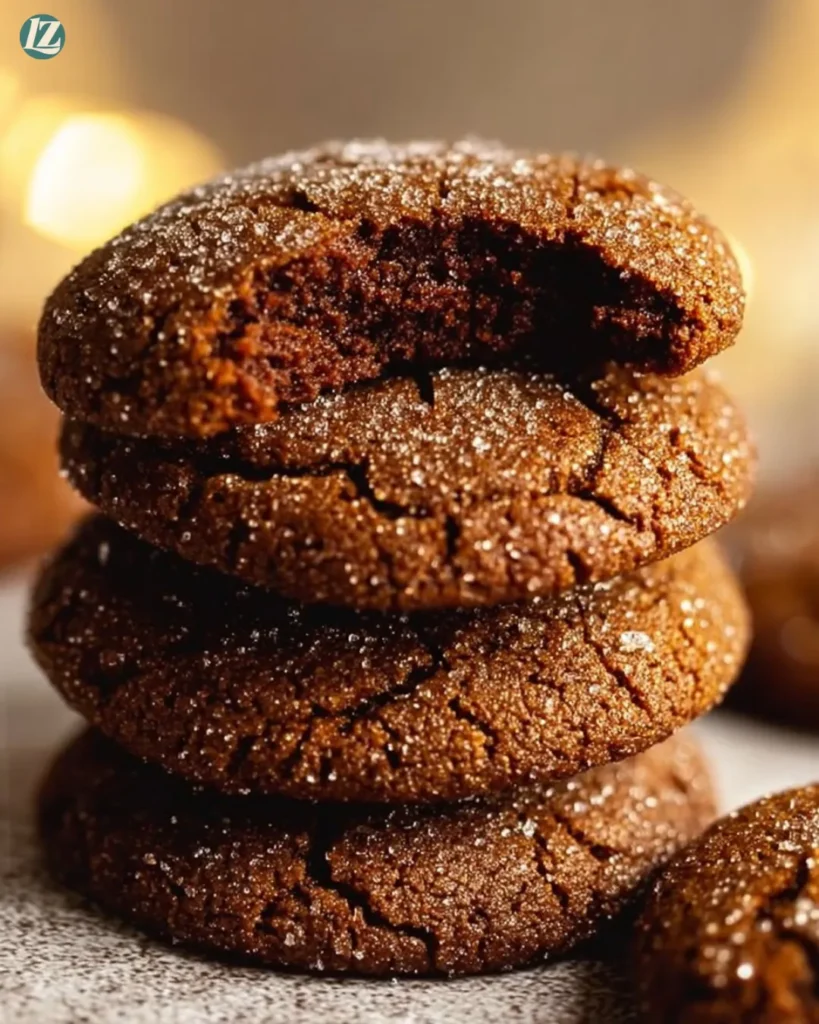 easy Super Soft Molasses Cookies