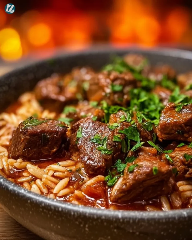 easy Beef Giouvetsi