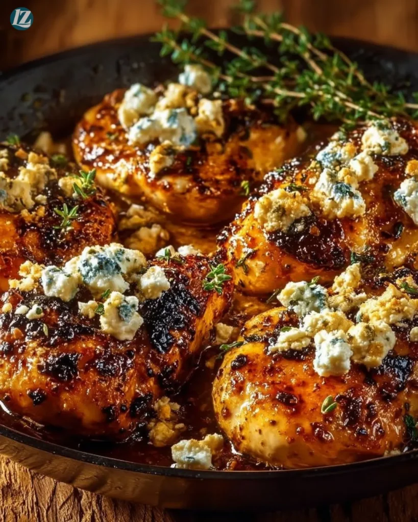 Hot Honey Feta Chicken Dish