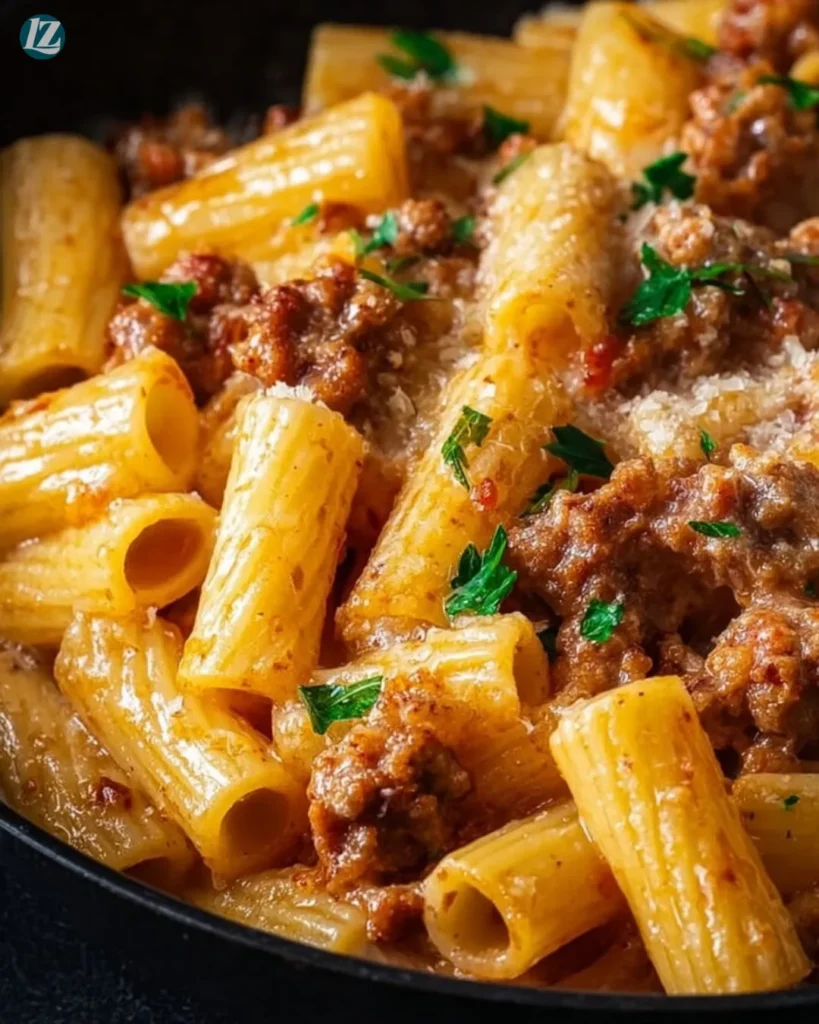 Creamy Italian Sausage Rigatoni