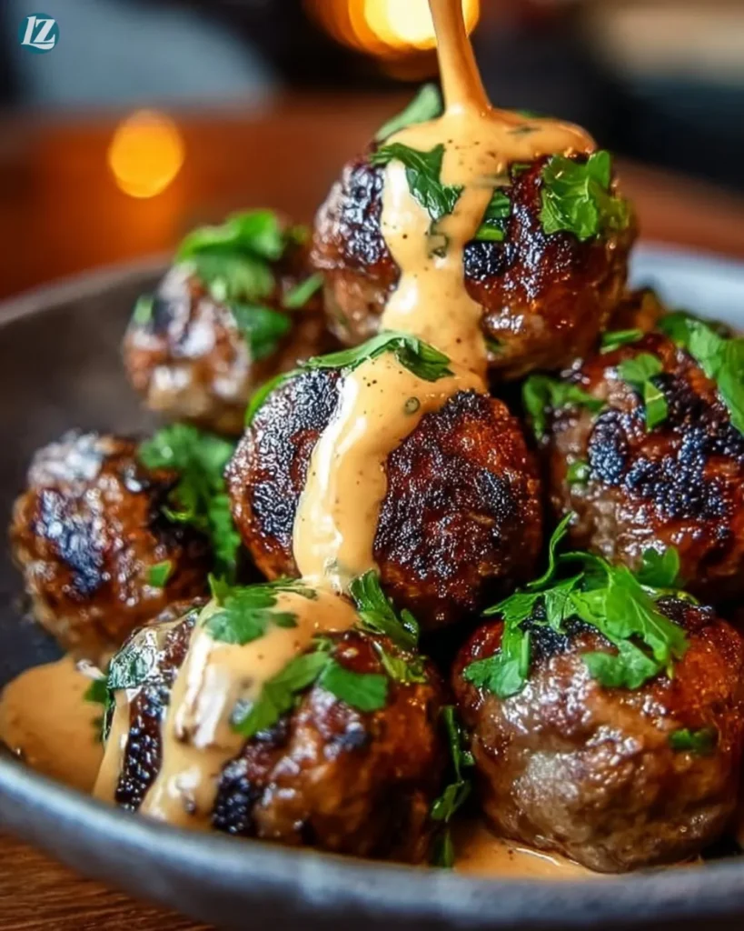 Korean BBQ Meatballs with Spicy Mayo Dip: An Incredible 7-Step Recipe