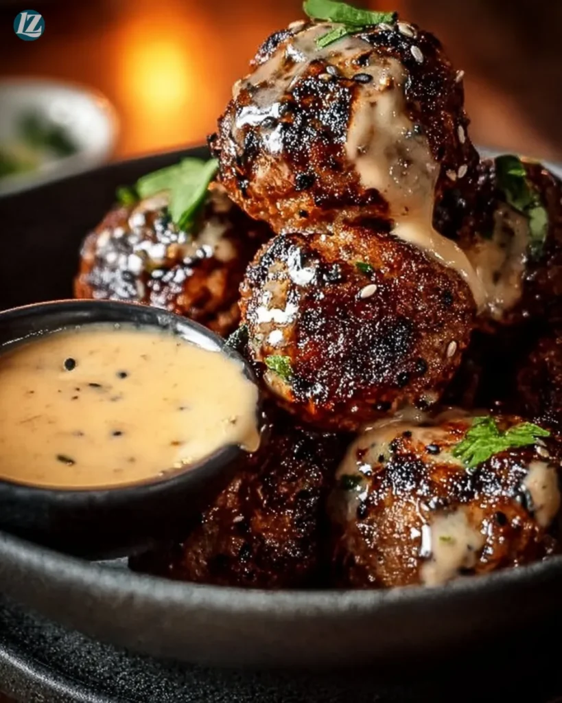 Korean BBQ Meatballs with Spicy Mayo Dip: An Incredible 7-Step Recipe