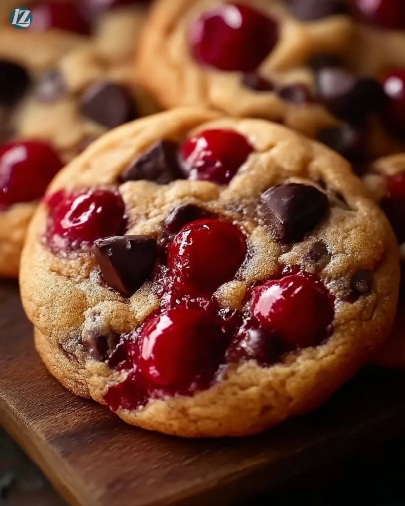 easy Maraschino Cherry Chocolate Chip Cookies Delight