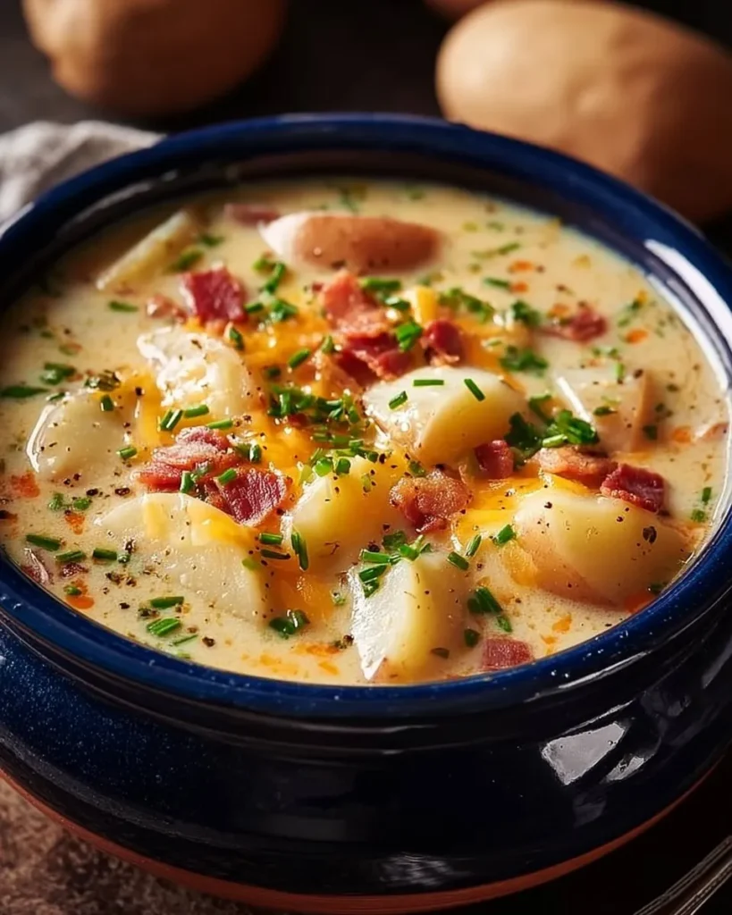 Crock Pot Crack Potato Soup