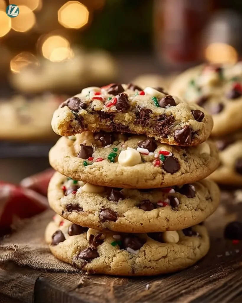 easy Winter Wonderland Chocolate Chip Cookies