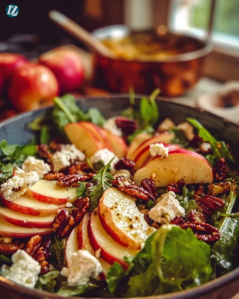 Autumn Harvest Honeycrisp Apple and Feta Salad