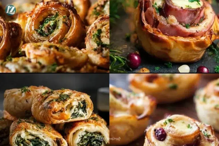 A platter of festive Christmas Eve finger food ideas for holiday gatherings.