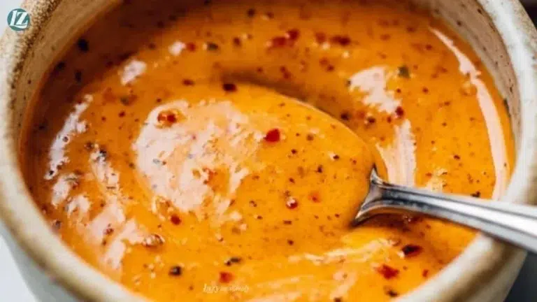 Creamy Chipotle Sauce with Garlic and Sour Cream in a bowl