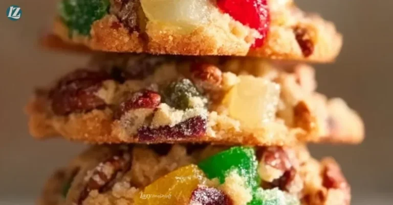 Assorted Christmas cookies on a festive plate