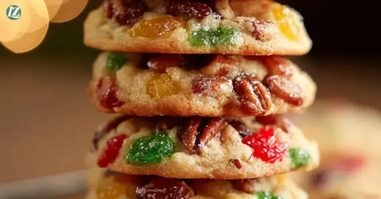 An assortment of festive Christmas Cookies decorated with icing and sprinkles.