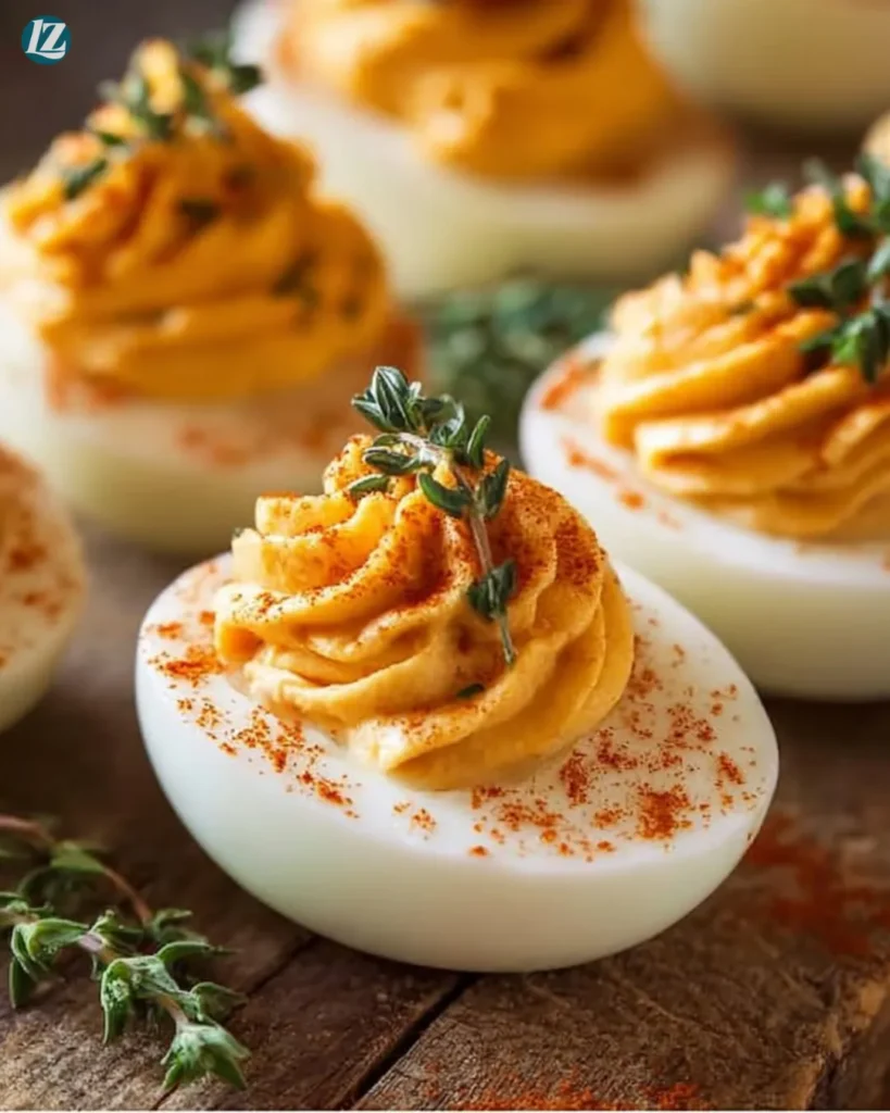Thanksgiving Deviled Eggs