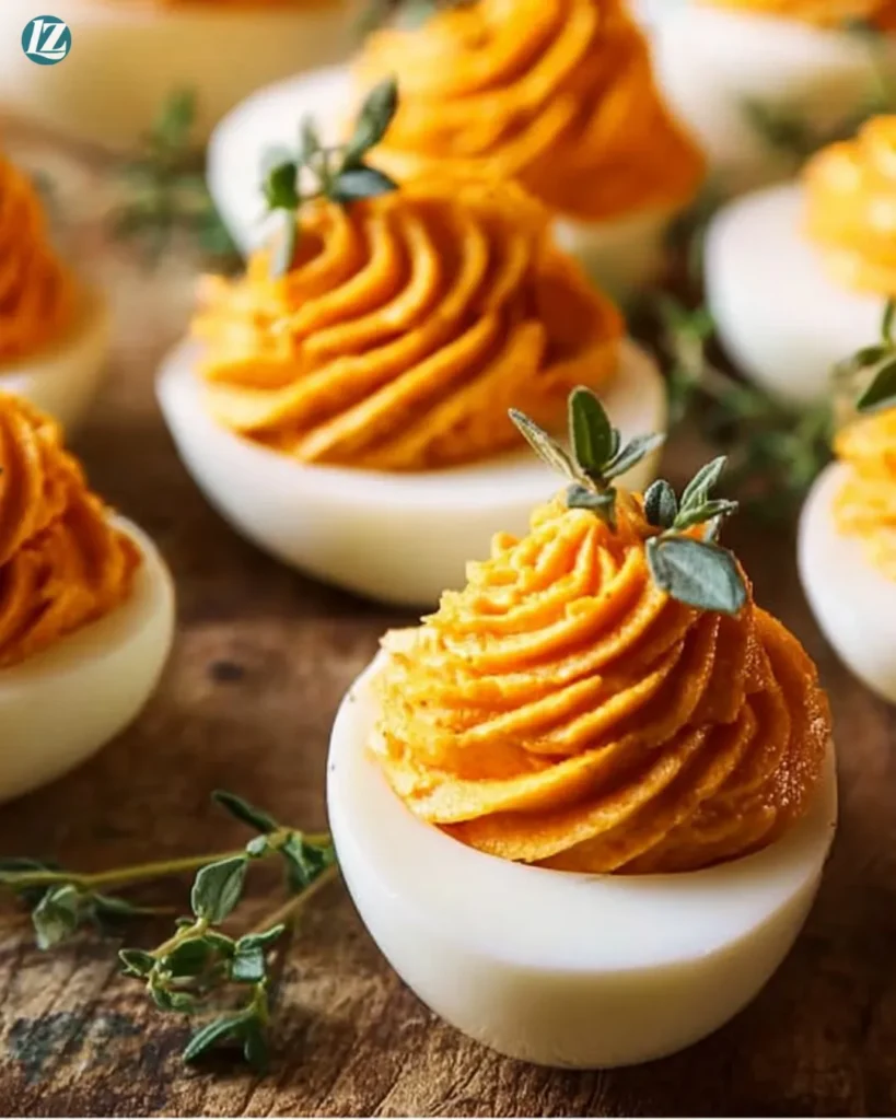 Thanksgiving Deviled Eggs recipe