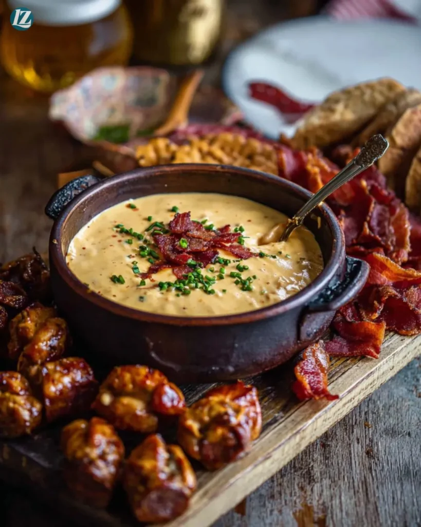 Beer Cheese Dip with Bacon