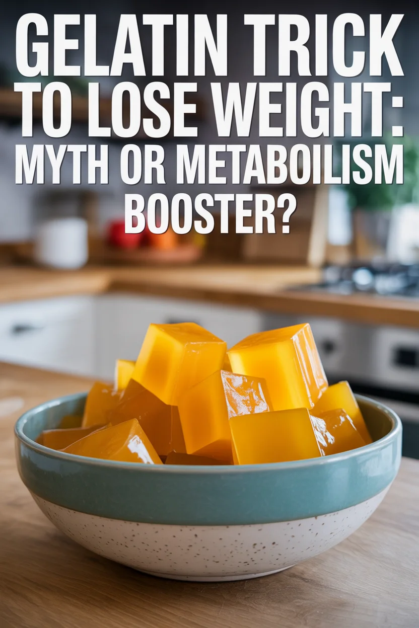 Gelatin Trick to Lose Weight: Myth or Metabolism Booster?