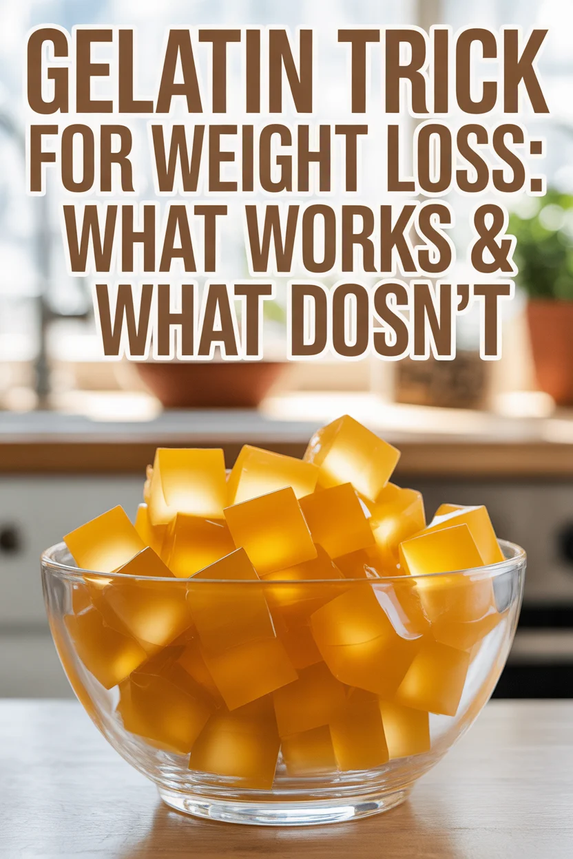 gelatin trick for weight loss
