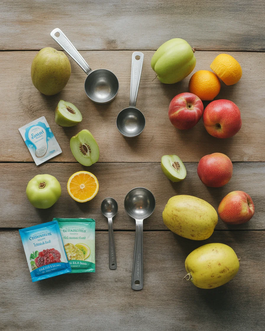 what are the 3 ingredients in the gelatin trick