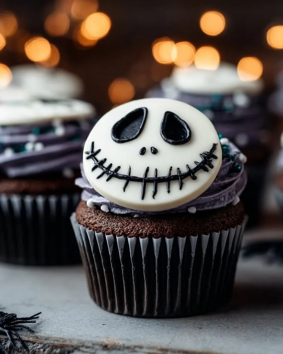 Nightmare Before Christmas Cupcakes