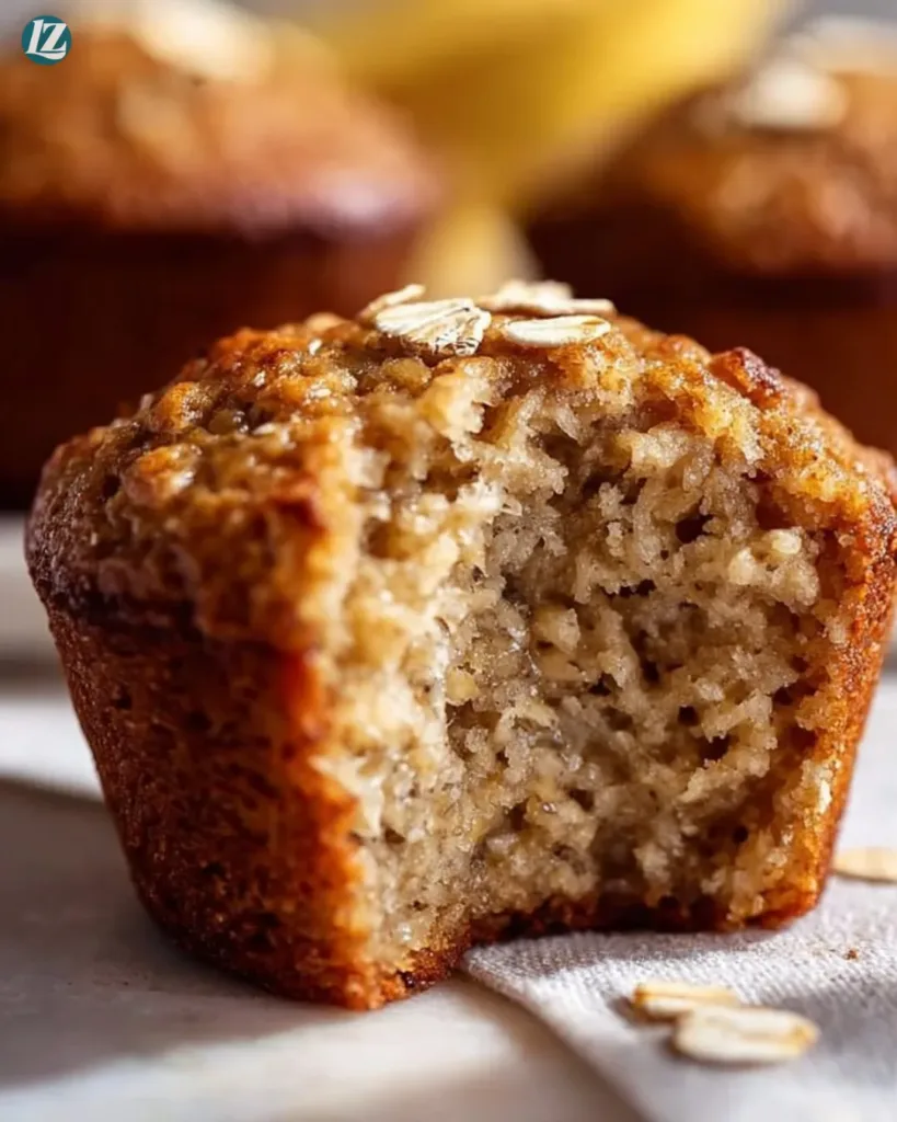 Banana Oatmeal Muffins
