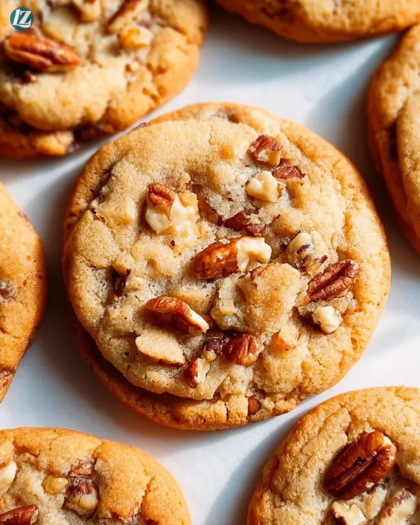 Butter pecan cookies rich flavor