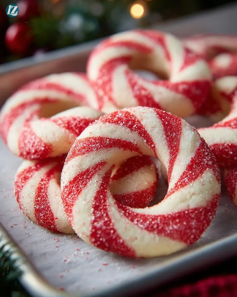 Candy Cane Cookies