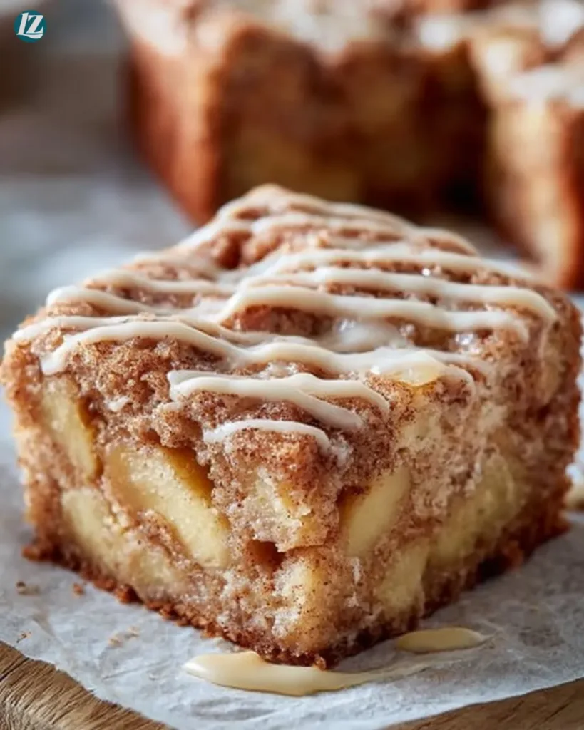 Cinnamon Roll Apple Cake