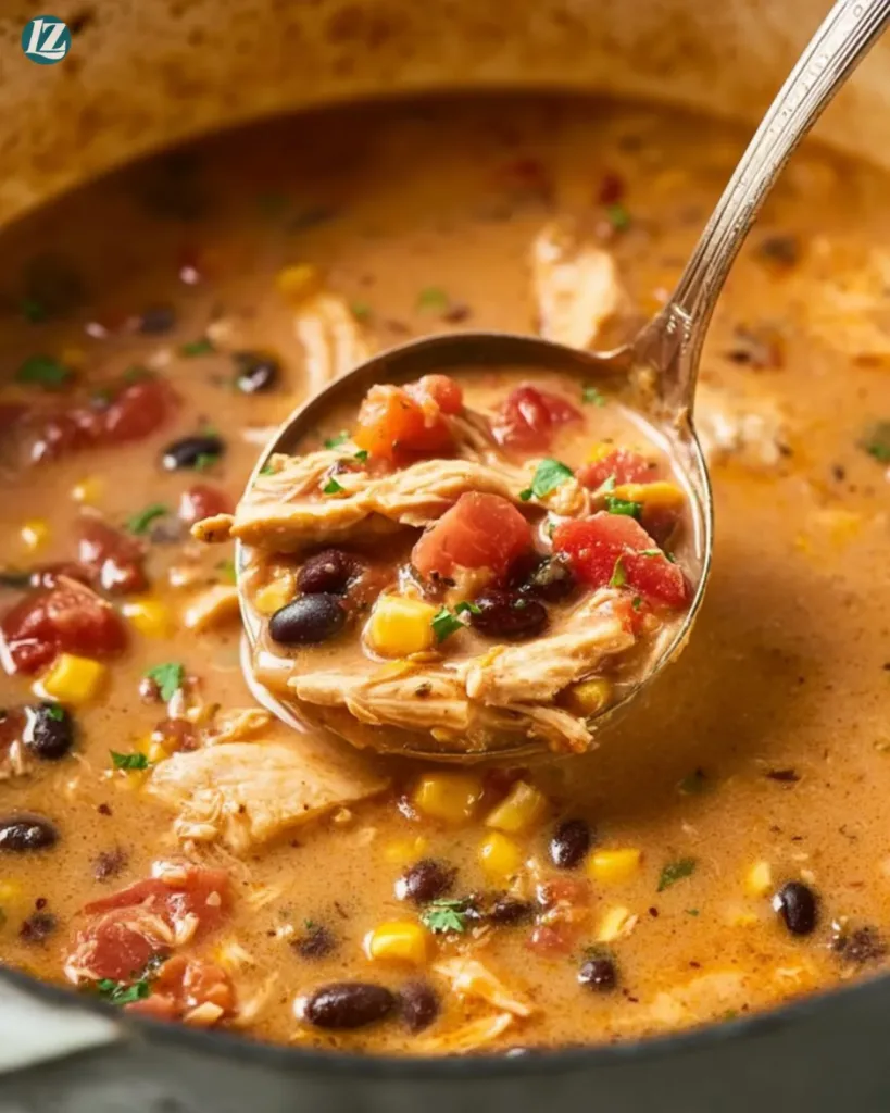 Creamy Chicken Taco Soup