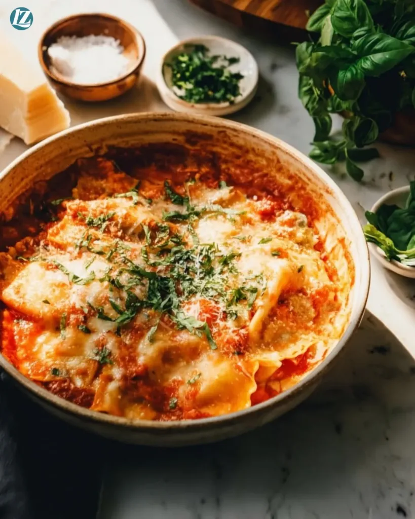 Easy Creamy Lasagna Soup