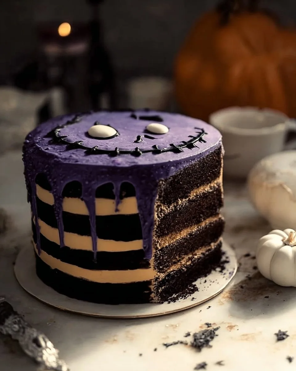 Nightmare Before Christmas Cake