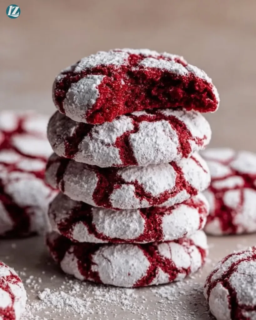 Red Velvet Crinkle Cookies: A Love-Laden Treat