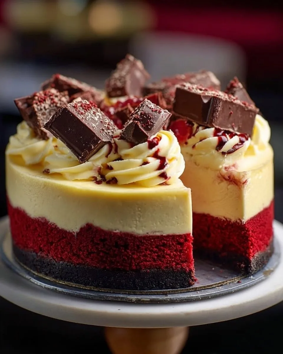 The Ultimate Red Velvet Cheesecake