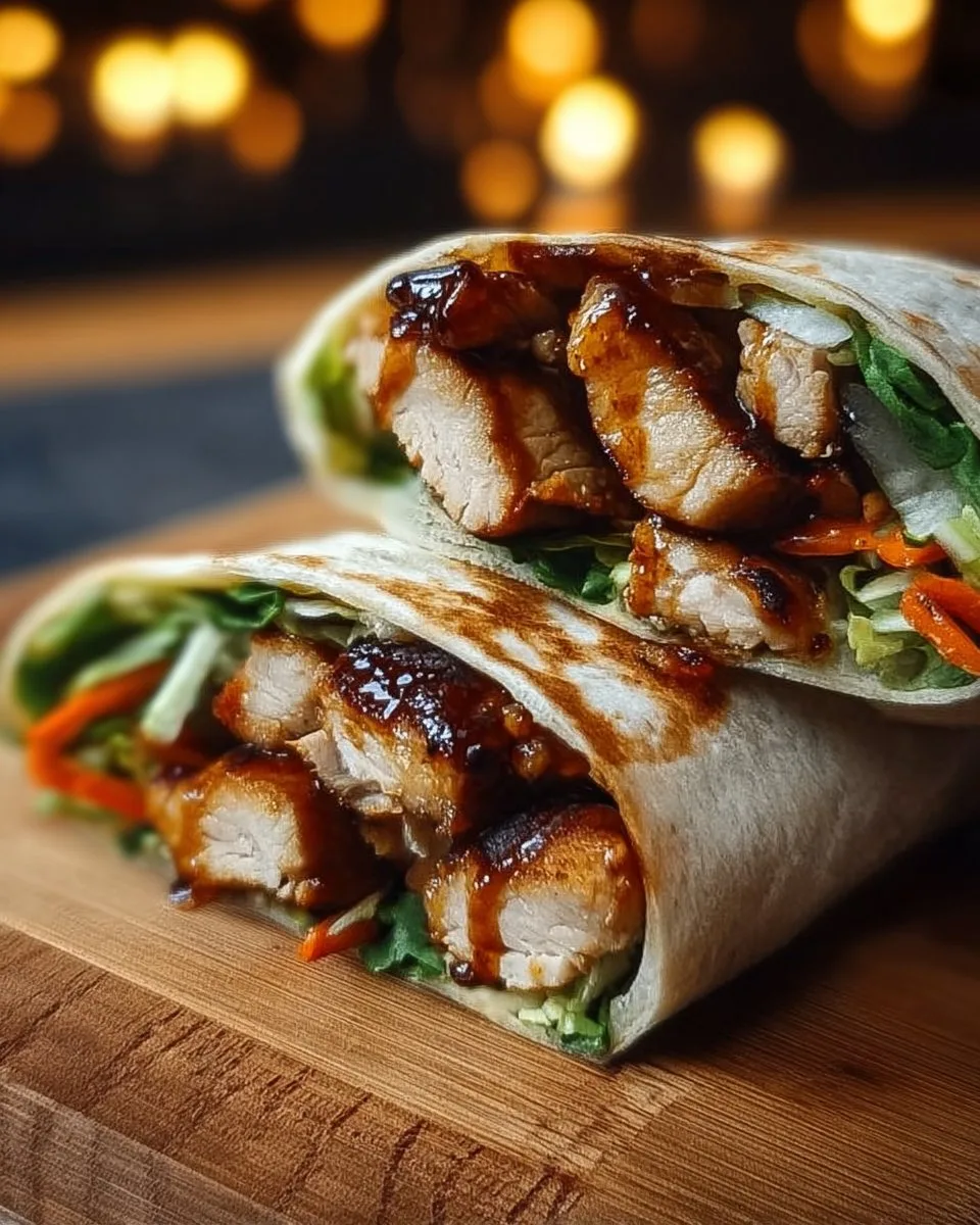 Customizable Teriyaki Chicken Wrap Recipe for Quick Flavor Boost