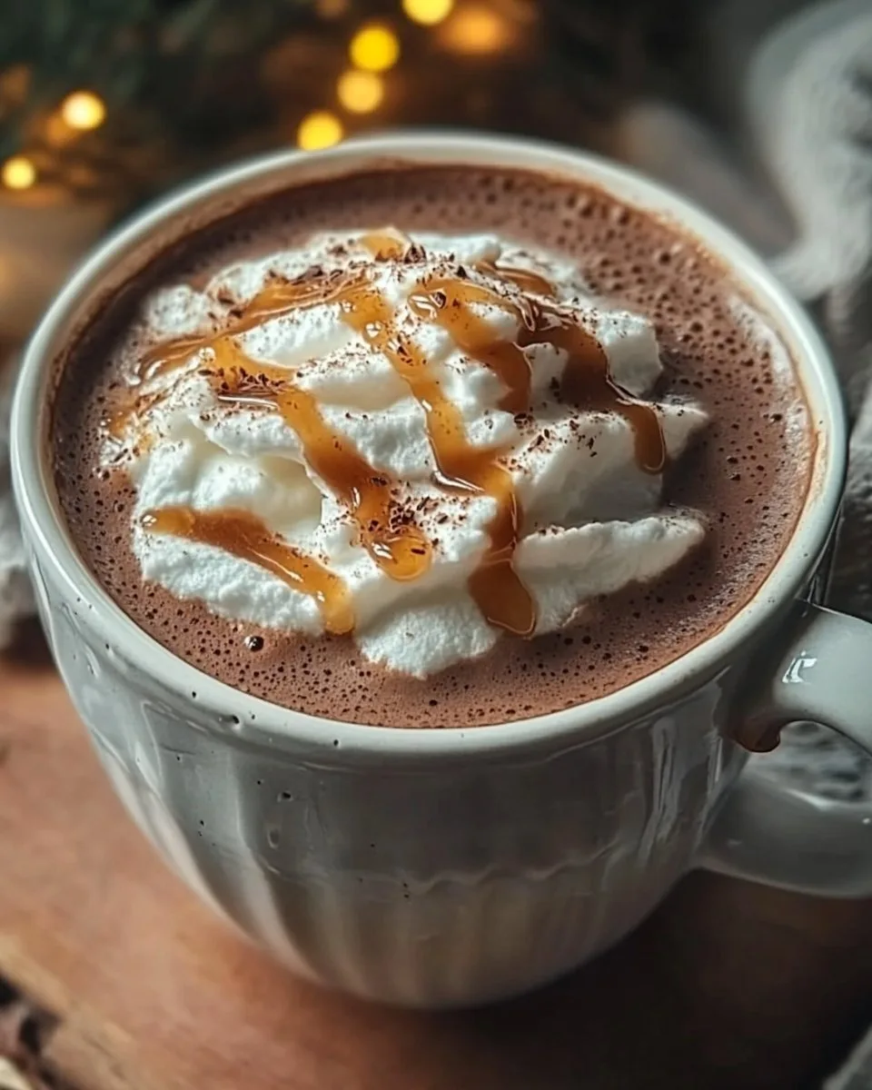 Salted Caramel Hot Chocolate