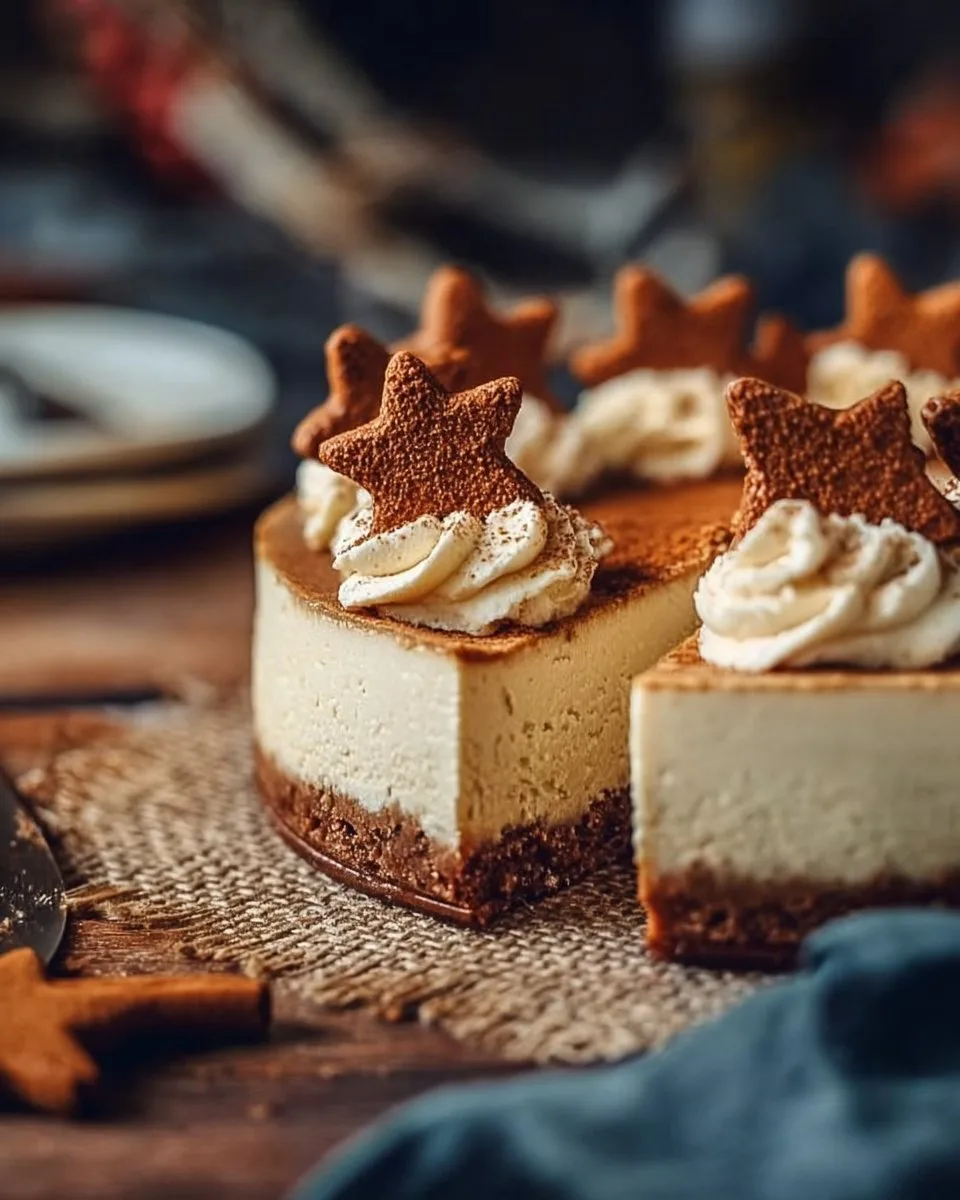 Indulgent and Creamy Gingerbread Cheesecake for the Holidays