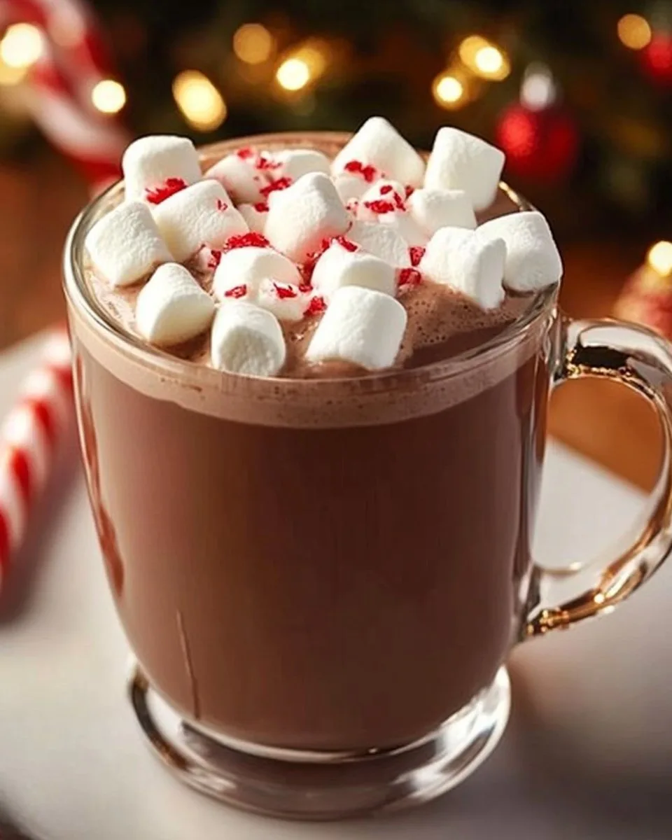 Cozy Up with Slow Cooker Peppermint Hot Chocolate Bliss