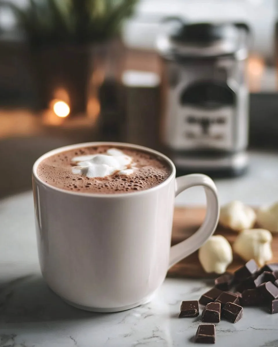 Sugar-Free Hot Chocolate (Low Calorie + Fat Free)