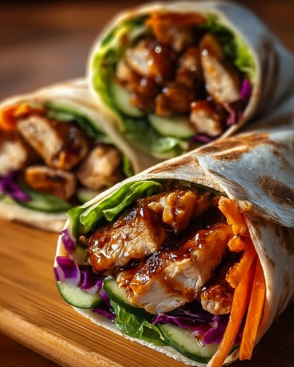 Customizable Teriyaki Chicken Wrap Recipe for Quick Flavor Boost