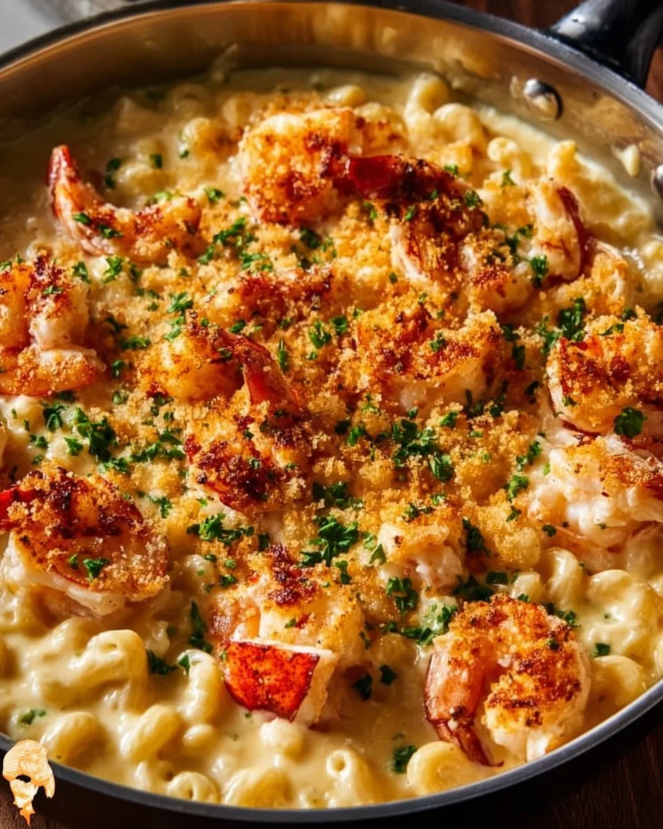 Lobster, Crab, and Shrimp Macaroni and Cheese