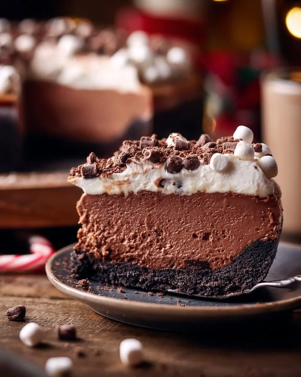 Hot Chocolate Cheesecake
