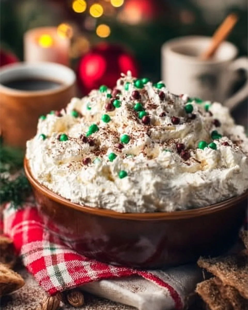 Christmas Tree Cake Dip